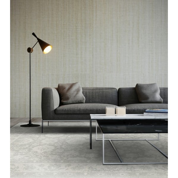 Сив вълнен килим 133x190 cm Kirla - Agnella-image-1