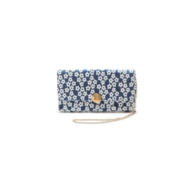 Modrá kabelka Roberta M Clutch-image-1