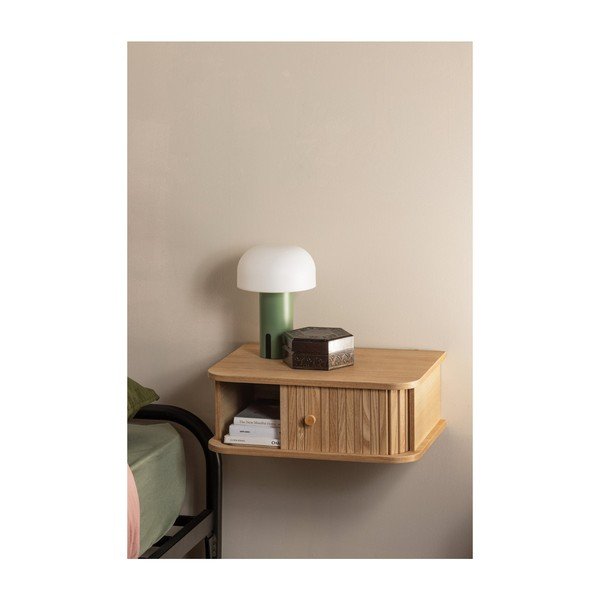 Висящо нощно шкафче от декор от бор в естествен цвят Jena – WOOOD-image-1