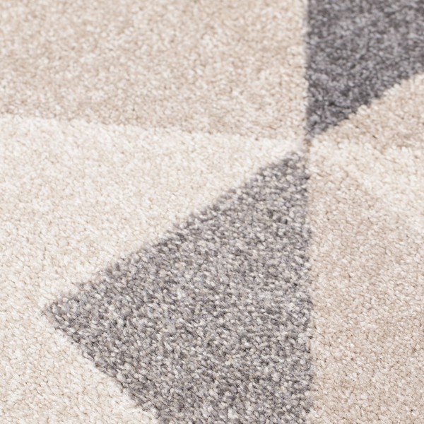 Сив и бежов килим Urban Triangle, 200 x 275 cm - Flair Rugs-image-1