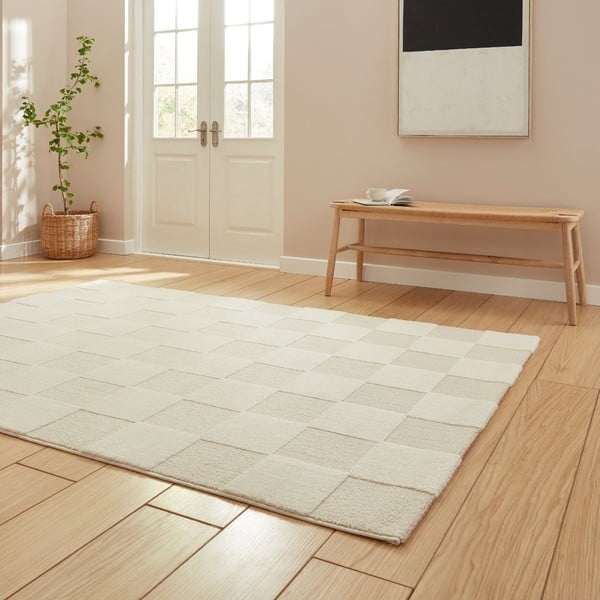 Кремав килим 120x170 cm Elio Cream – Think Rugs-image-2
