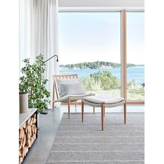 Сив килим за открито и закрито 140x200 cm Belle Concrete – Pappelina