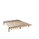 Двойно легло от борова дървесина с решетка 160x200 cm Pace - Karup Design
