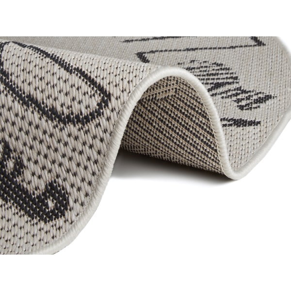 Кремав детски килим Писма, ø 160 cm - Ragami-image-1