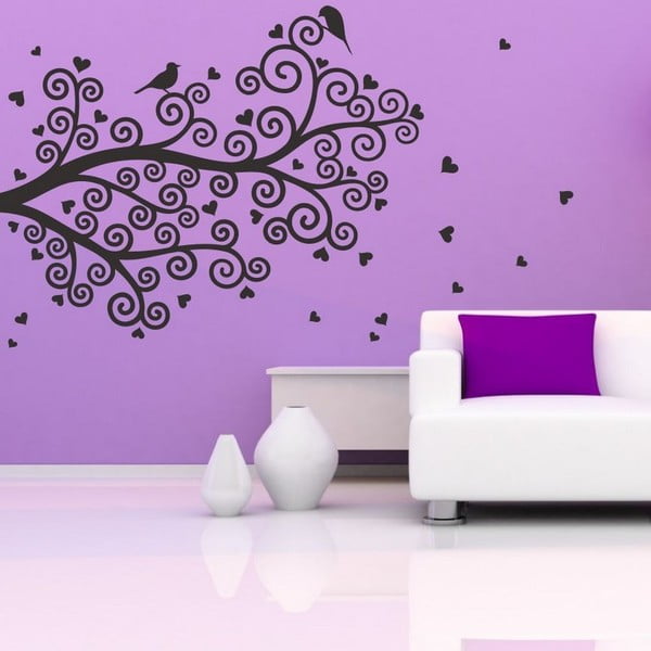 Декоративен стикер за стена Спирално дърво - Unknown