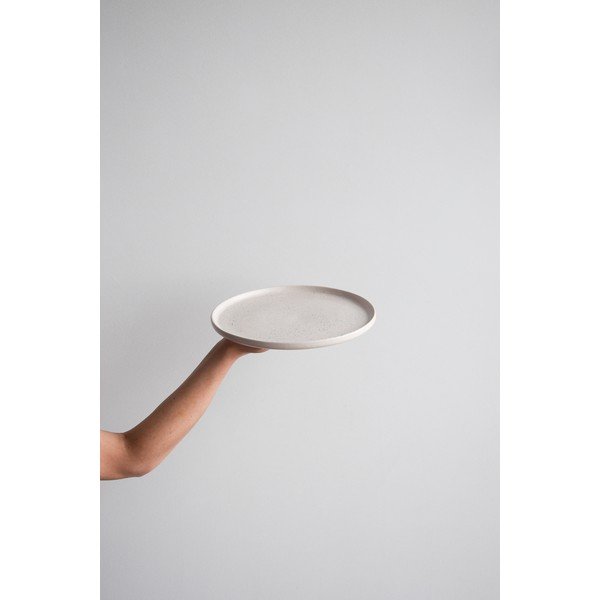 Светлорозова керамична голяма чиния, ø 27,5 cm Dust - ÅOOMI-image-2