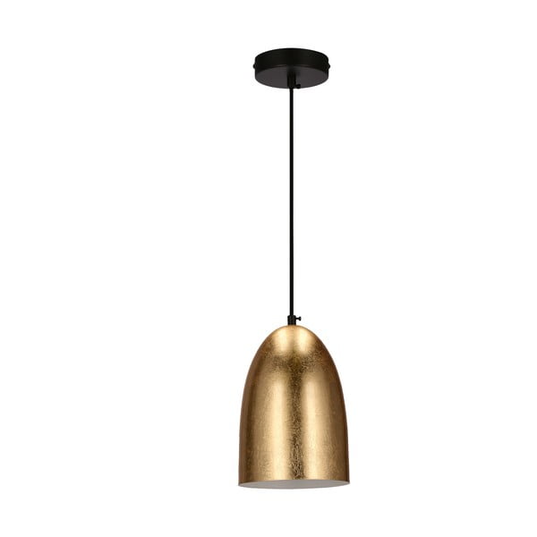 Висяща лампа в златист цвят с метален абажур ø 14 cm Icaro - Candellux Lighting