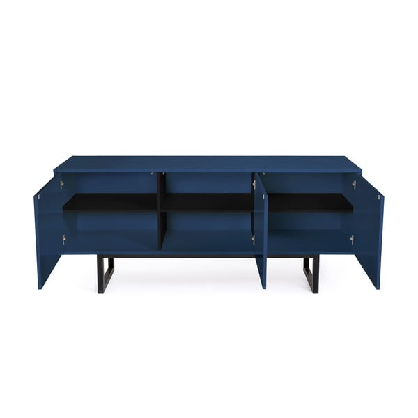 Син скрин с чекмеджета Рибена кост, 175 x 75 cm Camden - Woodman-image-2