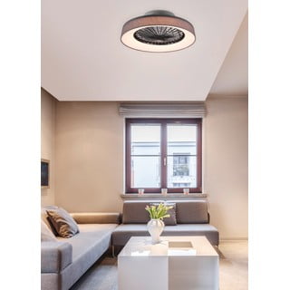 Сиво LED осветително тяло за таван Farsund – Trio