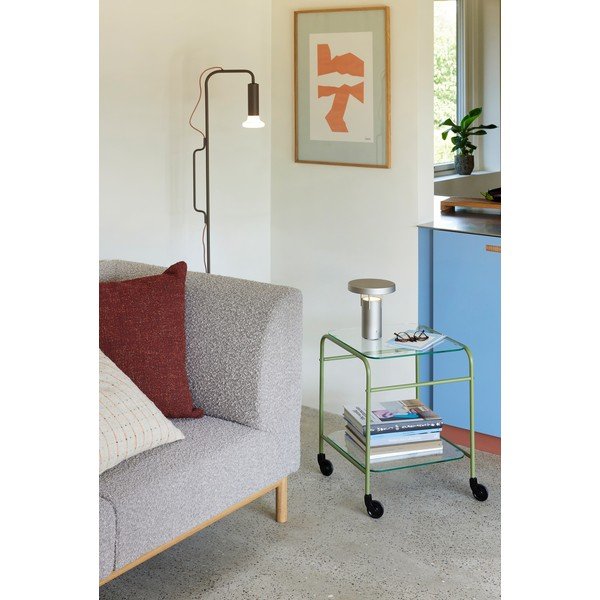 Кафява подова лампа (височина 154 cm) Ido – Hübsch-image-2