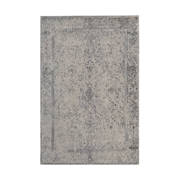 Vlněný koberec Canada, 160x230 cm, šedý