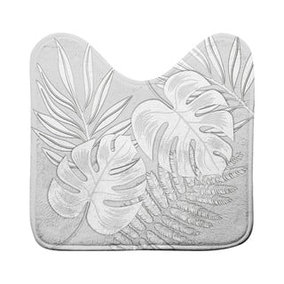 Светлосив килим за баня WC 45x45 cm Amber – douceur d'intérieur