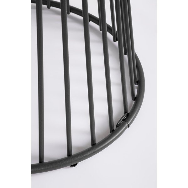 Стоманена кръгла градинска маса за хранене ø 120 cm Austin – Bizzotto-image-2