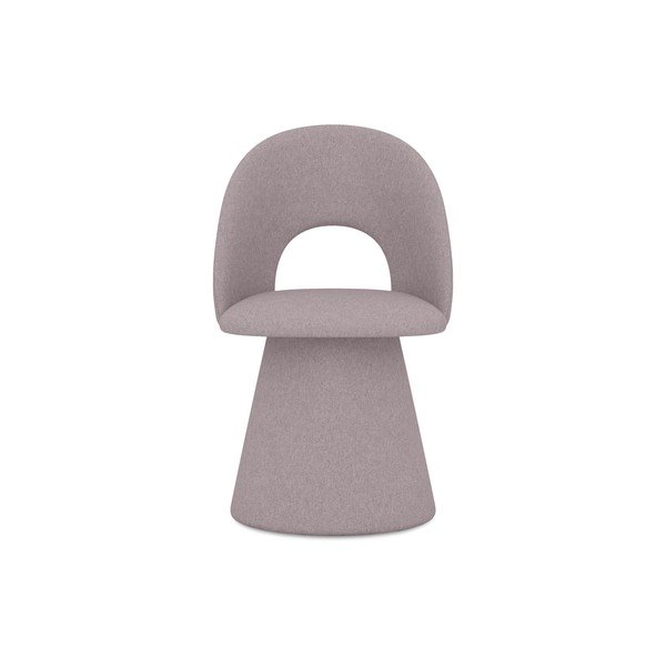 Тапициран трапезен стол в цвят лавандула Kalo – Makamii-image-1