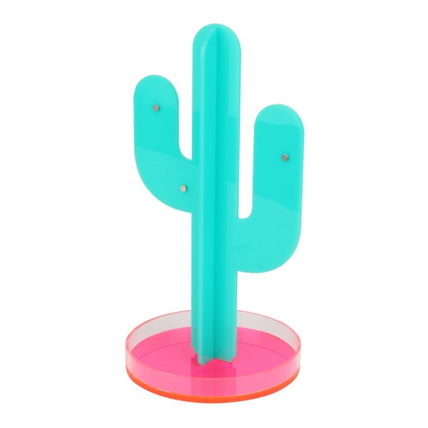 Зелена декоративна стойка за снимки във формата на кактус Cactus - Le Studio