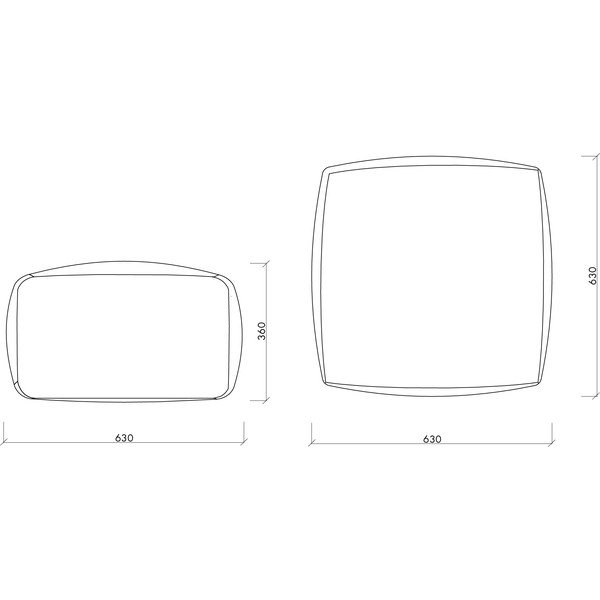 Синя вълнена табуретка Keno – noo.ma-image-4