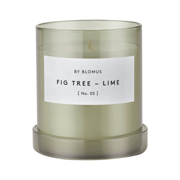 Ароматна свещ от соев восък време на горене 45 час Valoa Fig Tree – Lime – Blomus-image-3