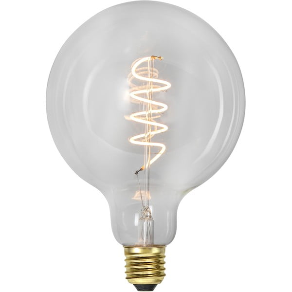 Топла LED крушка с димируема жичка E27, 4 W Spiral Filament - Star Trading-image-3