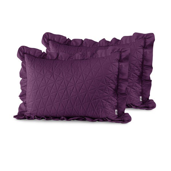 Комплект от 2 лилави калъфки за възглавници , 70 x 50 cm Tilia - AmeliaHome-image-1