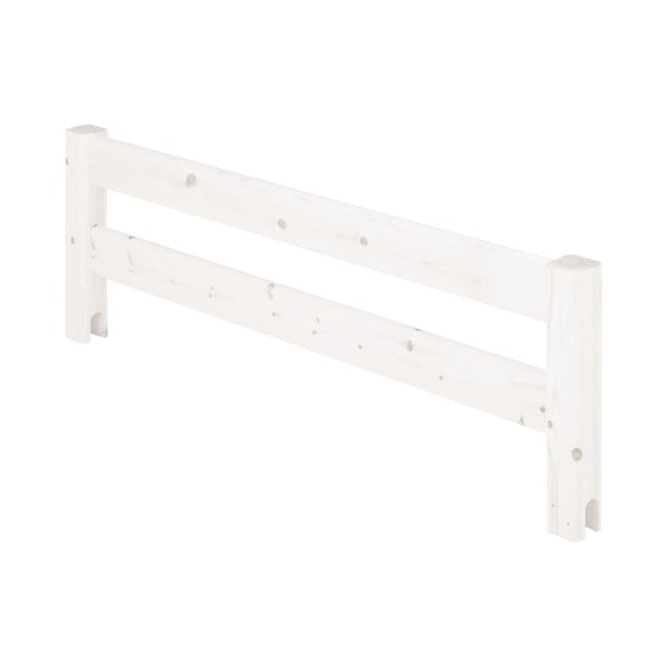 Предпазна преграда за легло от бял бор, дължина 116 см Classic - Flexa