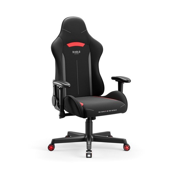 Черен гейминг стол X-Starter – Diablo Chairs
