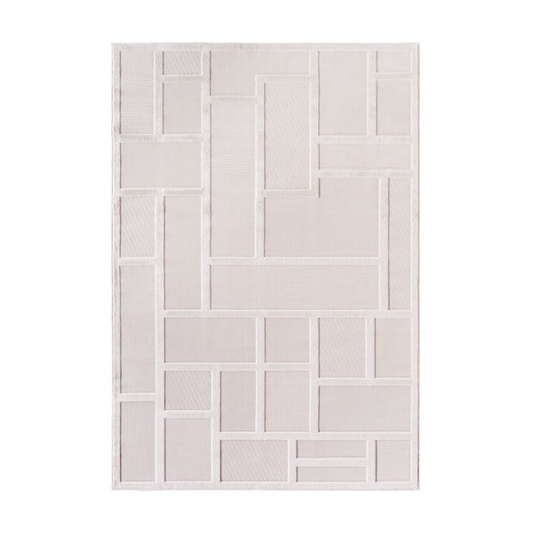 Кремав килим за открито и закрито 160x230 cm Doha 1657 Cream – Ayyildiz Carpets