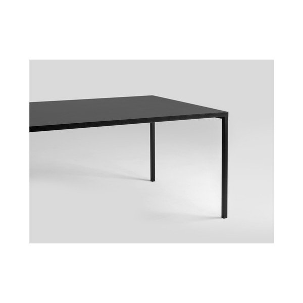 Černý kovový jídelní stůl Custom Form Obroos, 200 x 100 cm-image-2
