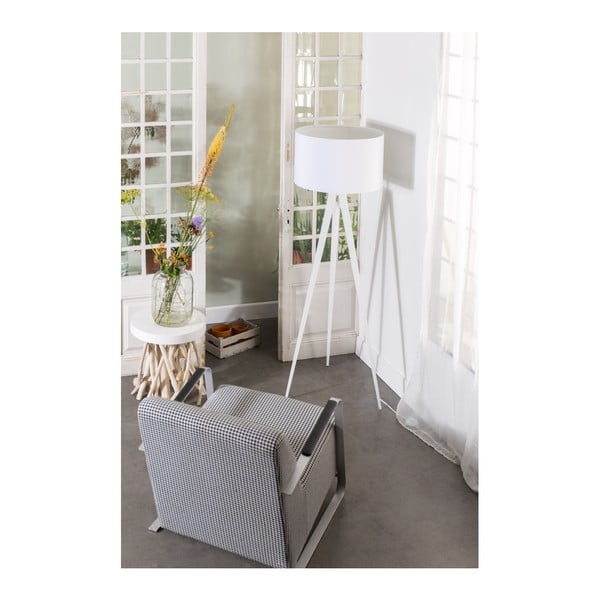 Бяла подова лампа Статив, ø 50 cm - Zuiver-image-2