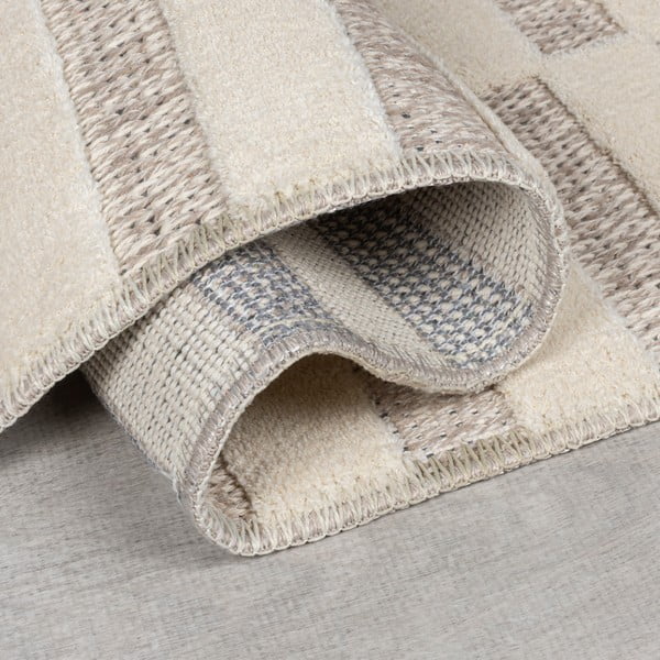 Сиво-бежов килим подходящ за пране 78x150 cm Marlowe – Flair Rugs-image-2