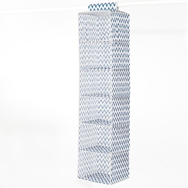 Textilní závěsný organizér Compactor Zig Zag 6 Rack