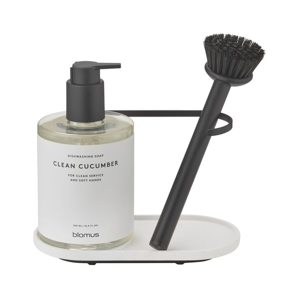 Кремава бетонна стойка за перилни препарати Dhuva – Blomus-image-2