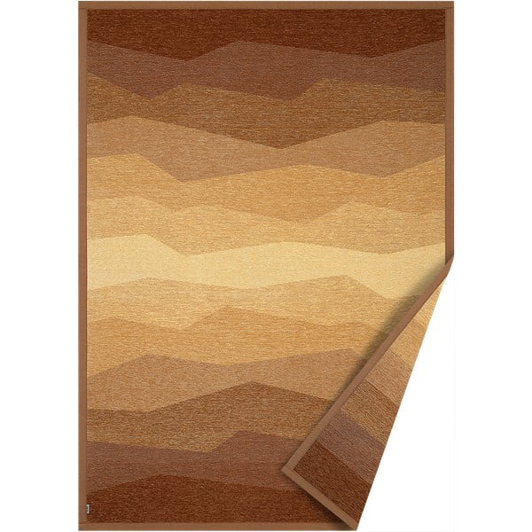 Кафяв двустранен килим , 70 x 140 cm Merise - Narma