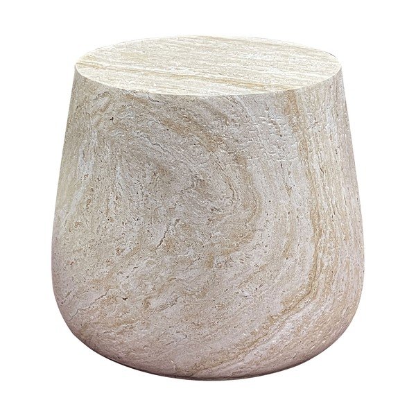 Каменна кръгла градинска масичка ø 47,5 cm Bonn – House Nordic