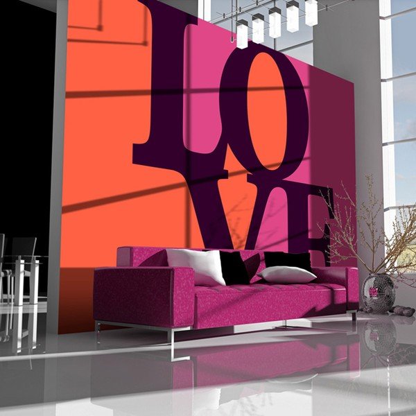 Голямоформатен тапет Love Is in the Air, 200 x 154 cm Love is in the Air - Artgeist-image-1