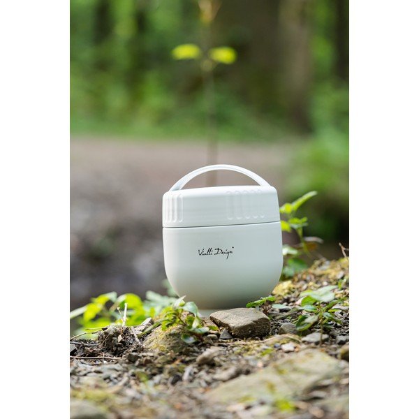 Бял термос за храна от неръждаема стомана 680 ml Fuori – Vialli Design-image-4