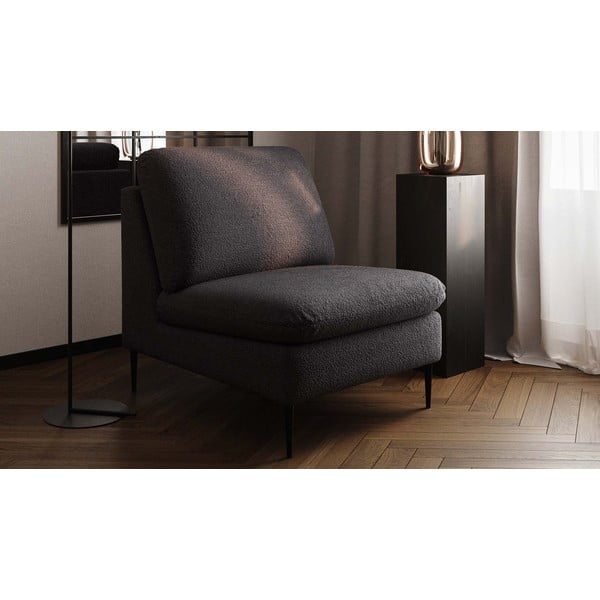 Фотьойл от черно букле Moilo - MESONICA-image-3