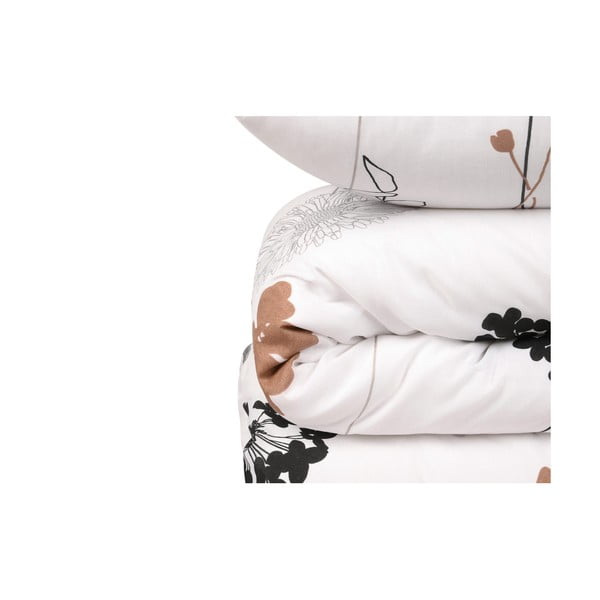Бяло двойно удължено спално бельо 240x220 cm Atlantis – Mijolnir-image-3