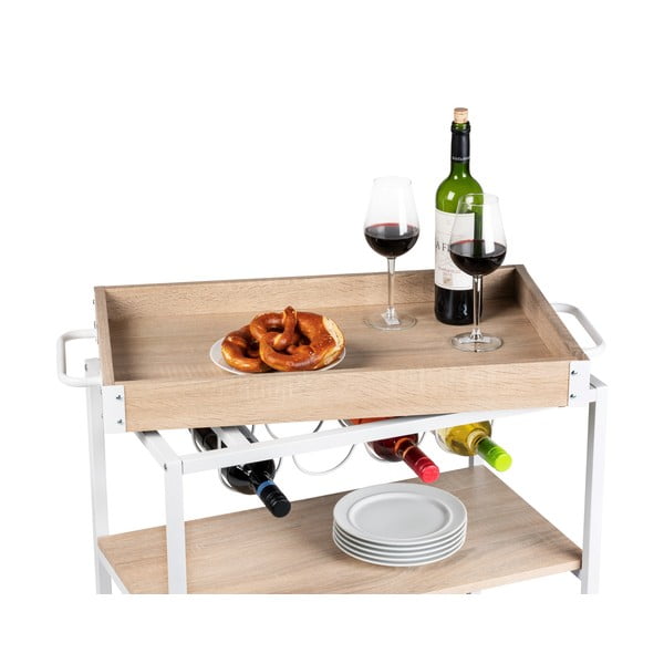 Маса за сервиране на колела 40x80 cm Rustico - Wenko-image-3