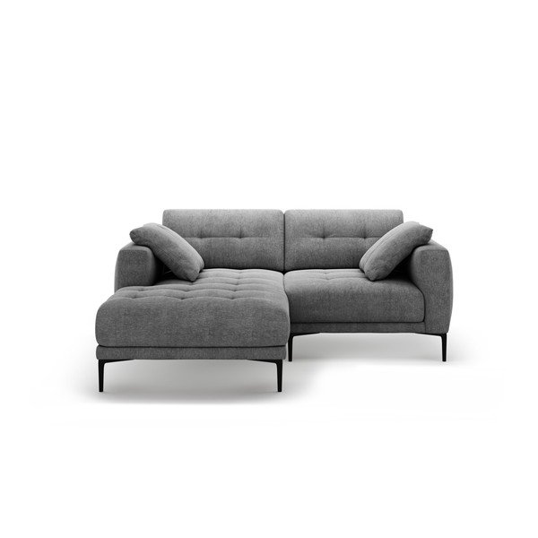 Сив ъглов диван (ляв ъгъл) Bemy – Micadoni 