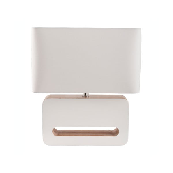 Bílá stolní lampa Zuiver Wood-image-1