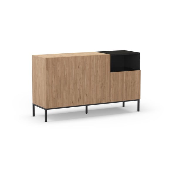 Скрин в естествен цвят 140x80 cm Cailin – Marckeric-image-2