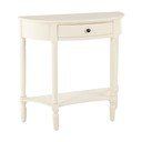 Бяла конзолна маса от масивен бор 33x81 cm Heritage – Premier Housewares
