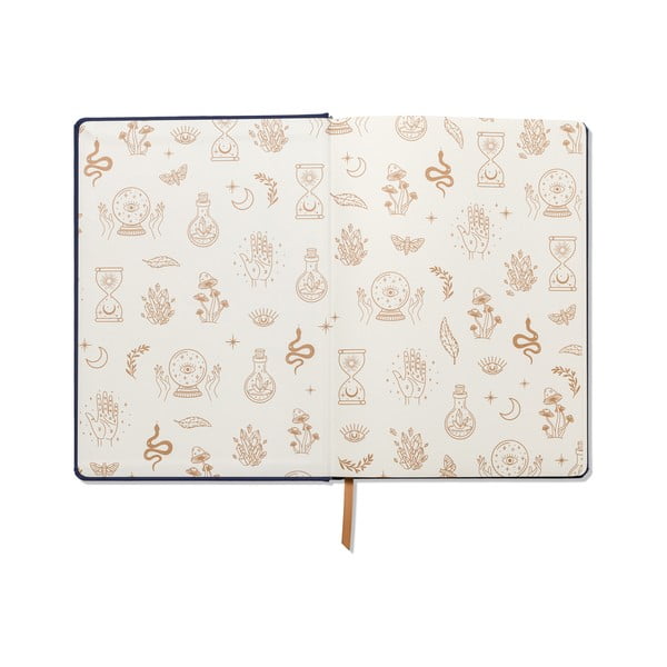 Тефтер без дати 200 страници формат А4 Mystic Icons - DesignWorks Ink-image-1