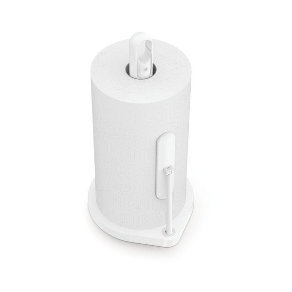 Бяла стоманена стойка за кухненски кърпи – simplehuman-image-4