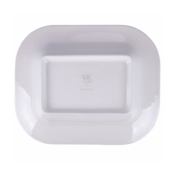 Керамична чиния за сервиране , 43,5 x 35,5 cm Face to Grey - VDE Tivoli 1996-image-3