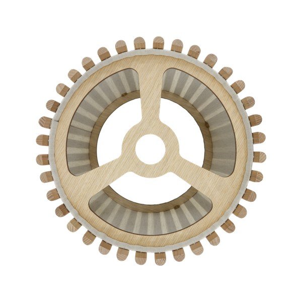 Абажур от дъбово дърво в естествен цвят ø 29 cm Komorebi - UMAGE-image-2