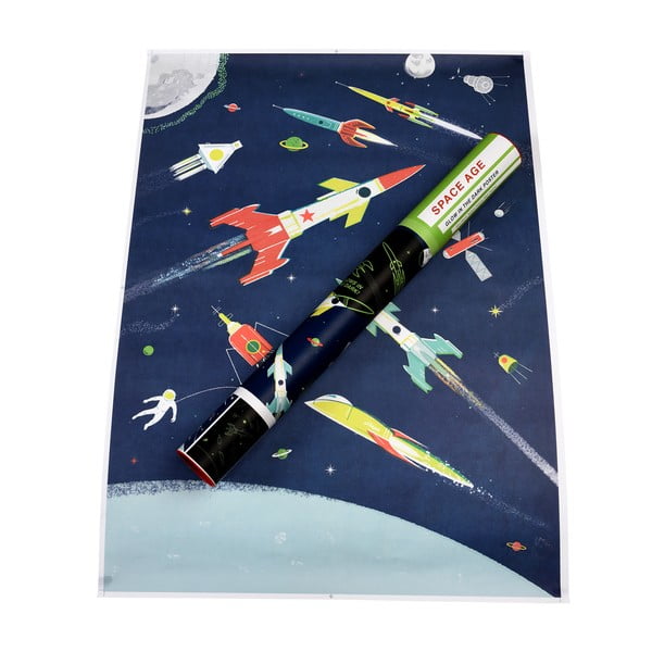 Детска декорация Glow in the Dark Space Age – Rex London-image-3
