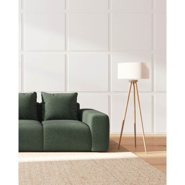 Зелен диван от плат bouclé 287 cm Feiro - MESONICA-image-3