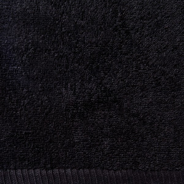 Черни бързосъхнещи памучни кърпи от тери в комплект от 4 бр. 30x30 cm Quick Dry – Catherine Lansfield-image-2