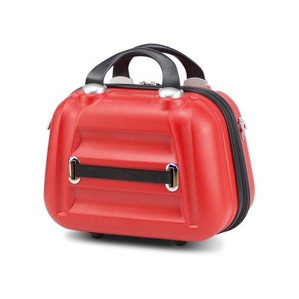Червен дамски куфар за пътуване My Valice SMART BAG LASSO Куфарче за грим и ръце - Myvalice-image-2